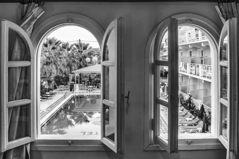 Sunshine Hotel Laganas Bagian luar foto