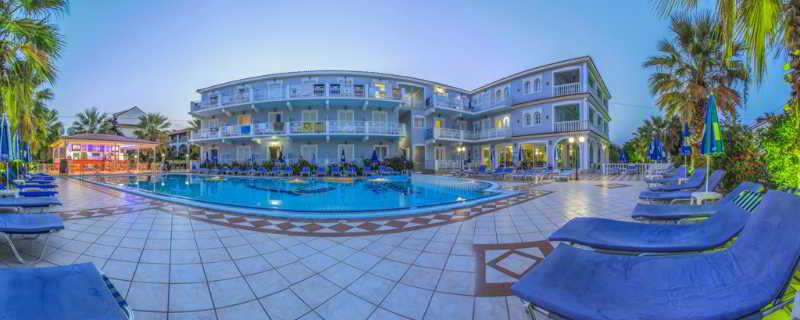 Sunshine Hotel Laganas Bagian luar foto