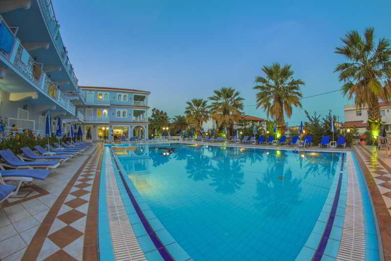 Sunshine Hotel Laganas Bagian luar foto