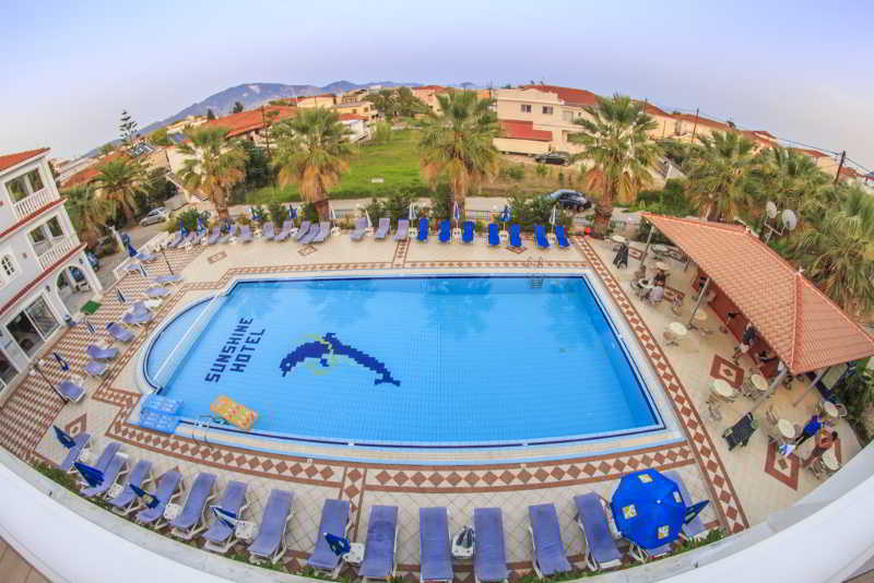 Sunshine Hotel Laganas Bagian luar foto