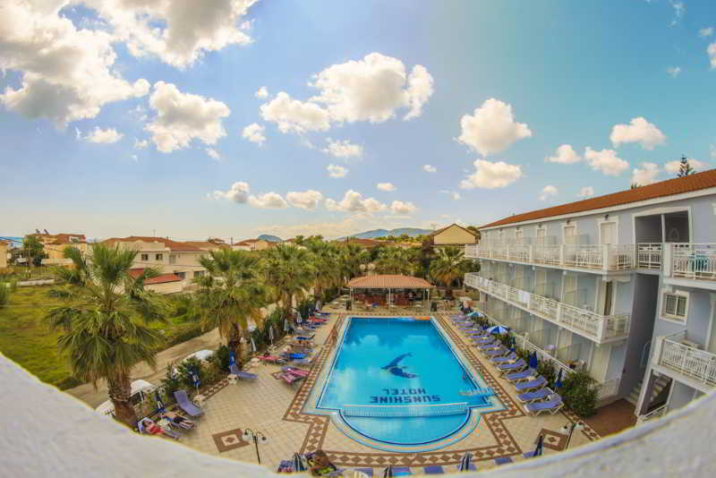 Sunshine Hotel Laganas Bagian luar foto